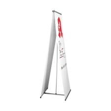 Banner-Display „Easy”, beidseitiges L-Display