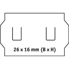 Etiquettes 2 lignes pour étiqueteuse