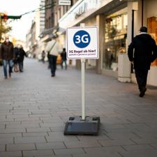 Hinweisaufsteller 3G / 2G / 2G+ Regel