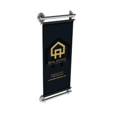 Edelstahl Bannerhalter INOX „Wall”