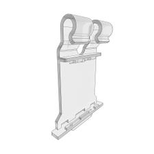 Lochwandhaken-Adapter für SoluM Label