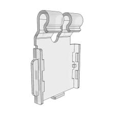 Lochwandhakenadapter für SoluM 1.6" quer