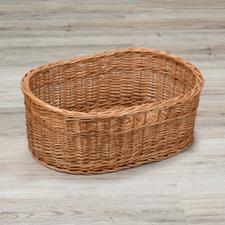 Panier oval en osier