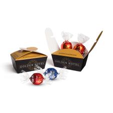 Lindt Lindor in scatola di cartone