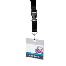 Porte-badge en PVC souple