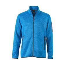 Herren Strickfleece Jacke