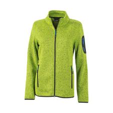 Damen Strickfleece Jacke