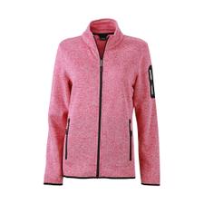 Damen Strickfleece Jacke