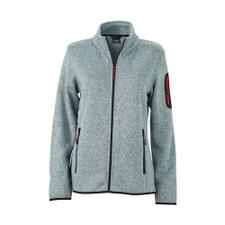 Damen Strickfleece Jacke