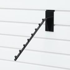 FlexiSlot® Lamellenwand Abhängearm Black