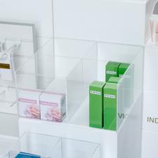 Divisorio a croce per dispenser Easycubes