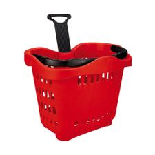 Roller Basket "TL-1", Panier à provisions 55 litres, à tirer et à porter