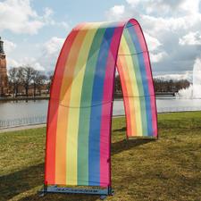 Bannerbow Outdoor - der Werbebogen für Events