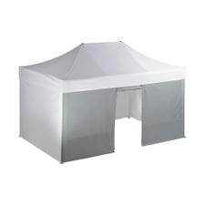 Parete laterale con porta per gazebo promozionale