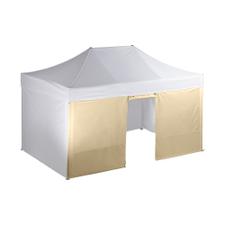 Parete laterale con porta per gazebo promozionale