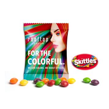 Skittles en sachet publicitaire