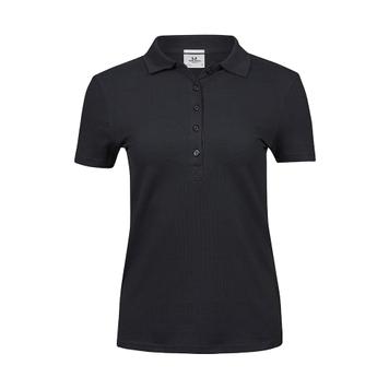 Schweres Damen Luxus Piqué Stretch Polo „TeeJays 145“