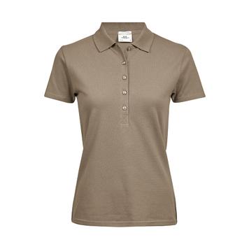 Schweres Damen Luxus Piqué Stretch Polo „TeeJays 145“