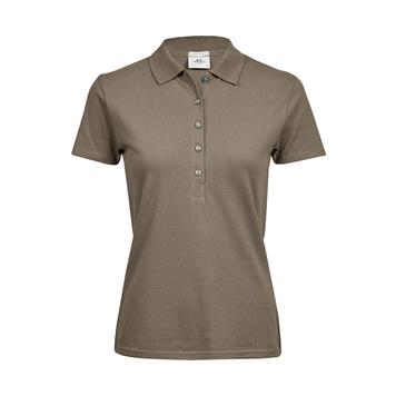 Schweres Damen Luxus Piqué Stretch Polo „TeeJays 145“