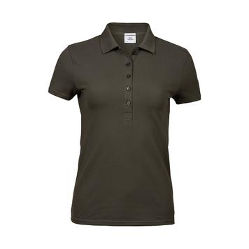 Schweres Damen Luxus Piqué Stretch Polo „TeeJays 145“