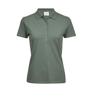 Schweres Damen Luxus Piqué Stretch Polo „TeeJays 145“