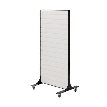 Mobiles FlexiSlot® Lamellenwand-Display „Style-Black”