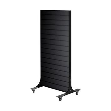 Mobiles FlexiSlot® Lamellenwand-Display „Style-Black”