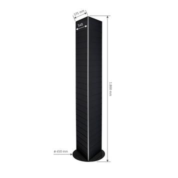 FlexiSlot® Lamellenwand Tower „Triflex“