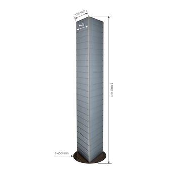 FlexiSlot® Lamellenwand Tower „Triflex“