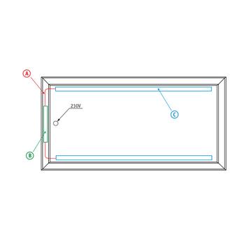 Bannergear® Piantana "Mobil LED", bifacciale