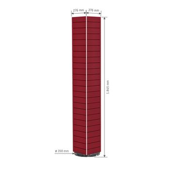 FlexiSlot® Lamellenwand Tower „York“