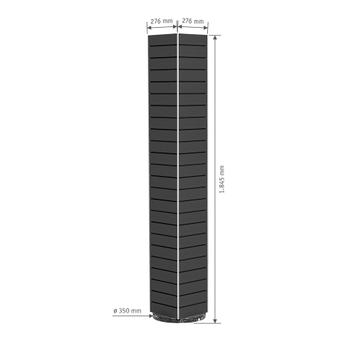 FlexiSlot® Lamellenwand Tower „York“