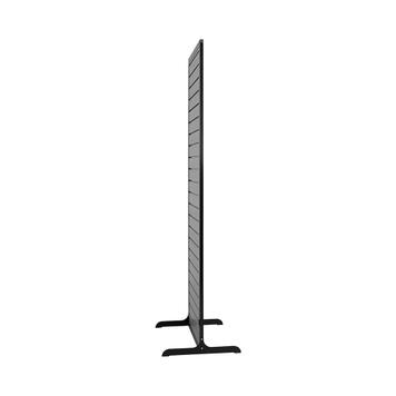 FlexiSlot® Lamellenwand Tower „Construct-Slim” Black Frame