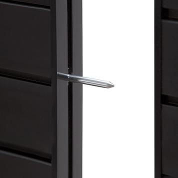 Sistema di arredamento per negozi FlexiSlot® "Style-Black"