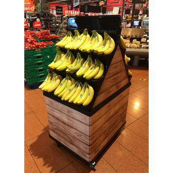 Îlot de présentation mobile "Banana"
