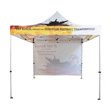 Parete laterale per tenda promozionale "Event" con stampa integrale