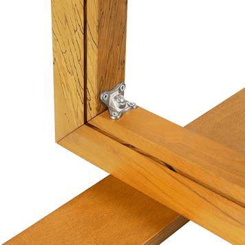 Holz-Stretchframe „Madera“ freistehend