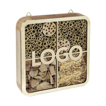 Refuge pour insectes "Logo"