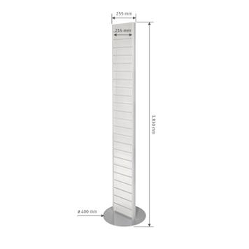 FlexiSlot® Lamellenwand Tower „Slim“