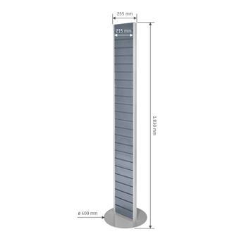 FlexiSlot® Lamellenwand Tower „Slim“