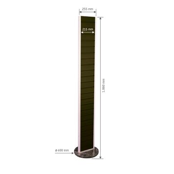 FlexiSlot® Lamellenwand Tower „Slim“