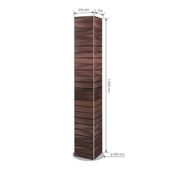 FlexiSlot® Lamellenwand Tower „York“