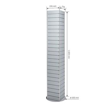 FlexiSlot® Lamellenwand Tower „York“