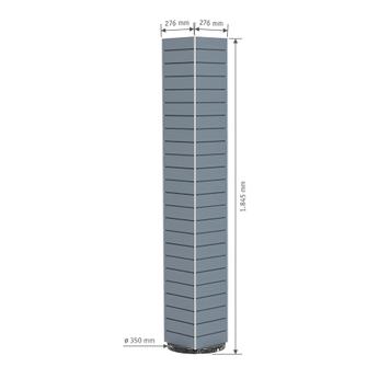 FlexiSlot® Lamellenwand Tower „York“